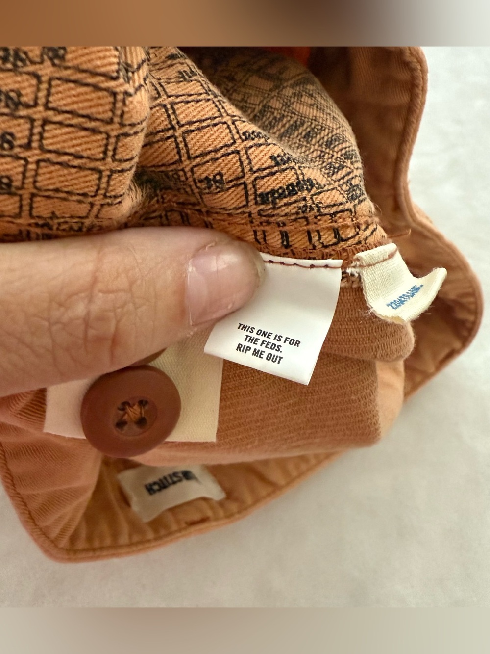 Taylor Stitch The Trail Shorts Size 30 in Apricot Micro Corduroy Surf Culture S - Picture 10 of 12